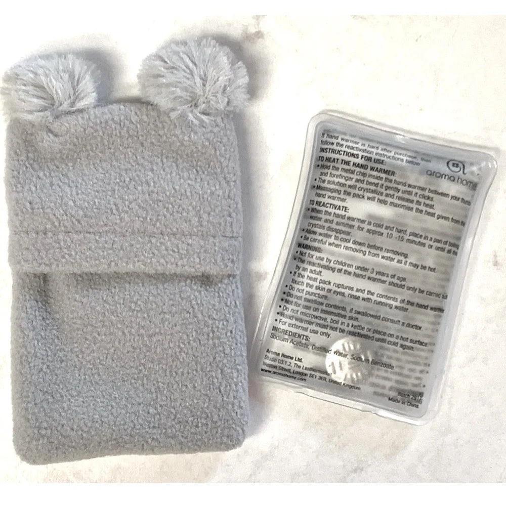 Toddler Pre-School Little Girl Click & Heat Koala Bear Reusable Hand Warmers NIB